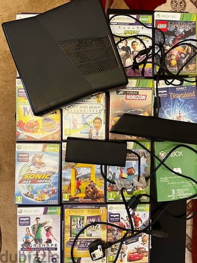 XBOX 360 250Gb + 15 Original Games