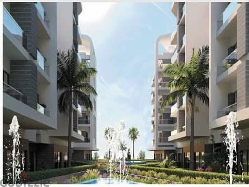 Townhouse 412 meters with garden 238 meters in a prime location on the Pool at a snapshot price in the most prestigious compound in New Mansoura with 1