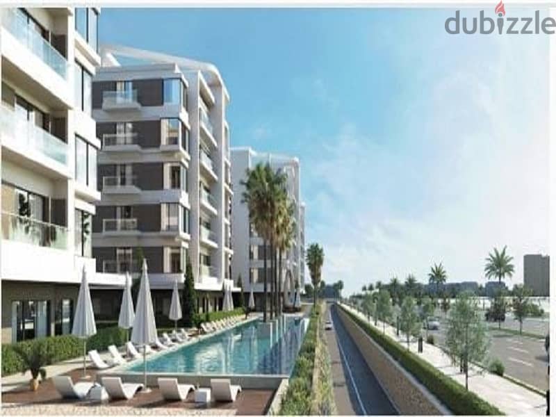 Guaranteed investment in a one-bedroom apartment in the first compound in New Mansoura with the strongest developer in Egypt, with a 13% discount and 4