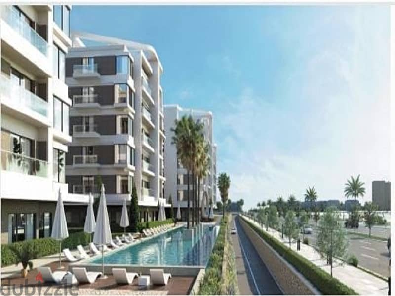شقة 194 متر بفيو متميزعلي Pool بخصم13% باول كمبوند في المنصورة الجديدة مع اقوي مطور بمصر 1