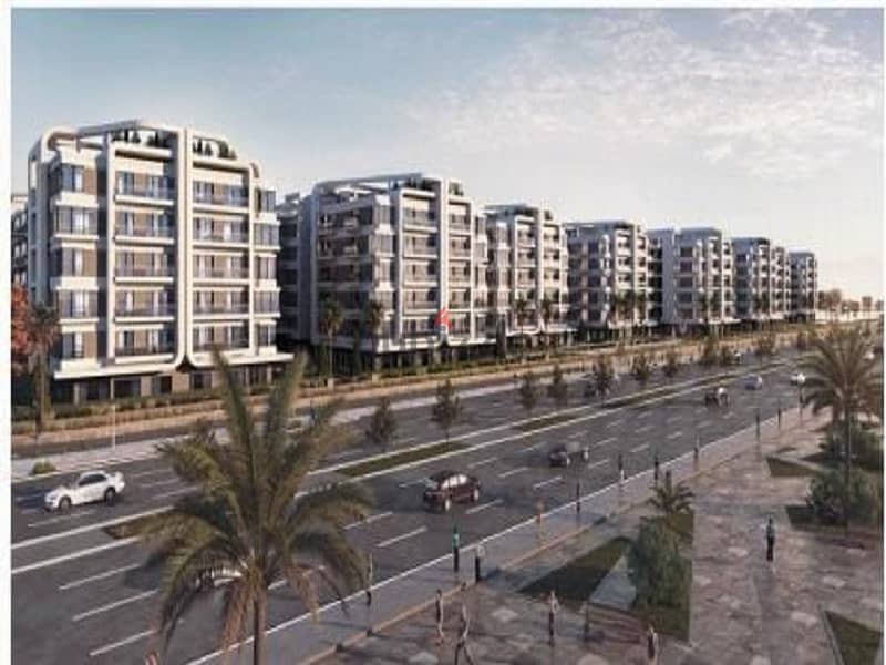 194 meter apartment with a distinctive view on the pool at a 13% discount in the first compound in New Mansoura with the most powerful developer in Eg 4