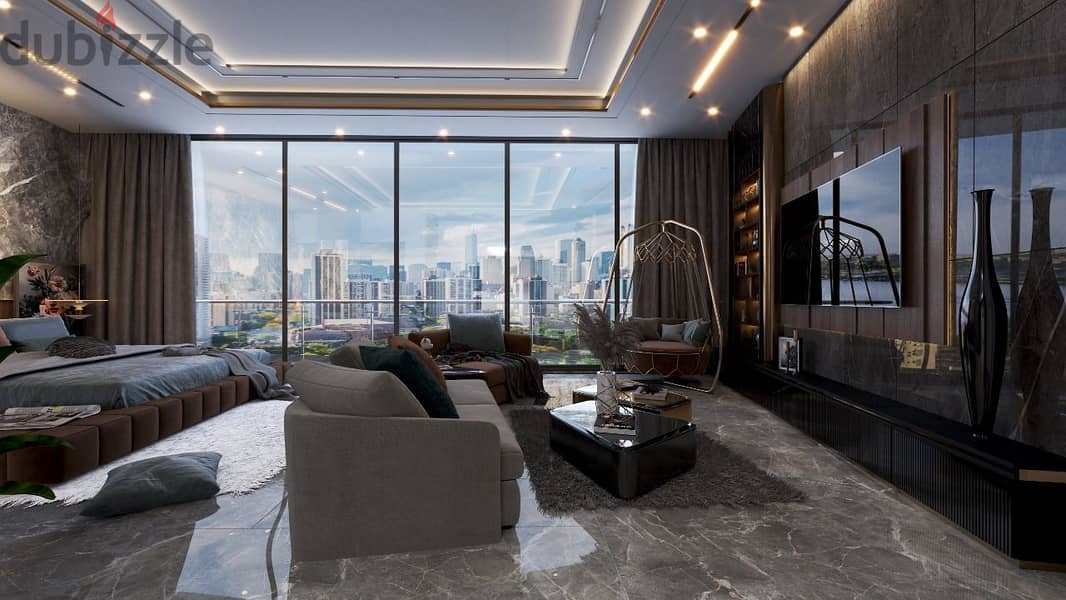 Guaranteed investment, 20-meter hotel room, finished, partnership with the developer, with a 10% down payment and 10-year interest-free installments, 6