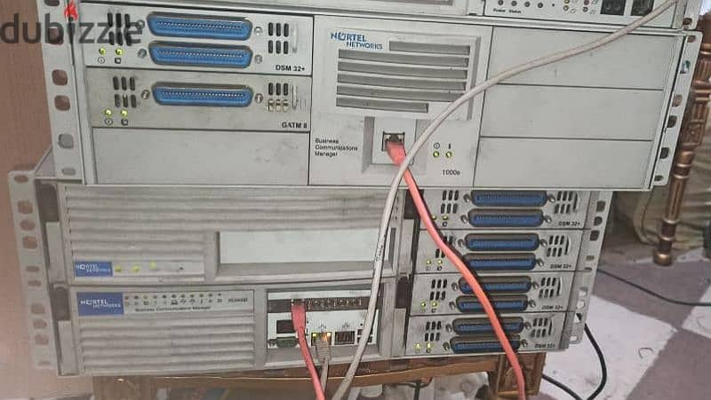 سنترال Nortel BCM400 كابينة اساسيه وفرعية تعمل بسعة 160 خط داخلى 2