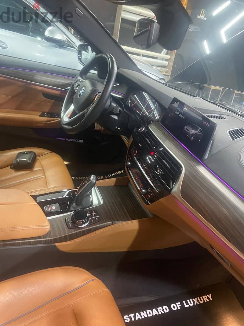 سيارة  BMW 520I LUXURY MODEL 2019 – بى ام دبليو لاكشرى 8