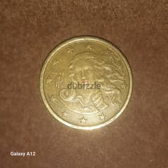 عشرة سنت إيطالي لي سنة 2002