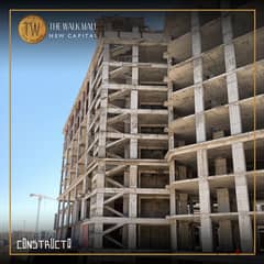 An office of 61 meters in the MU23 area directly on Al Amal Axis, built and ready for inspection, with only a 10% down payment and payment over 8 year