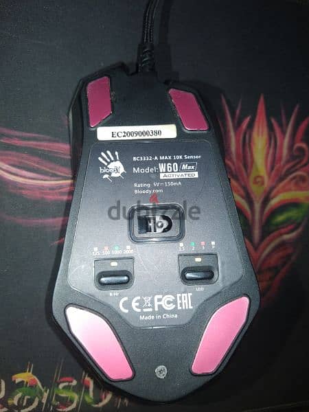 Bloody W60 MAX RGB Gaming Mouse 1