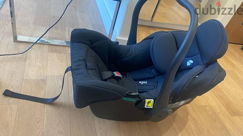 Joie Car Seat used once perfect condition 1