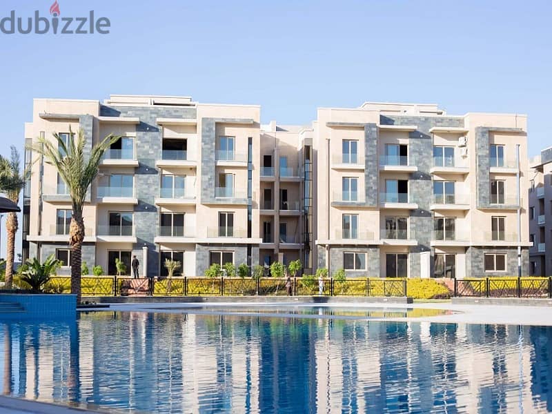 Immediately receive your apartment without a down payment, Open View Garden and Lagoon in Golden Square, the best location in the settlement, with the 5