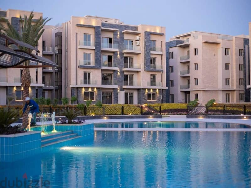 Immediately receive your apartment without a down payment, Open View Garden and Lagoon in Golden Square, the best location in the settlement, with the 7