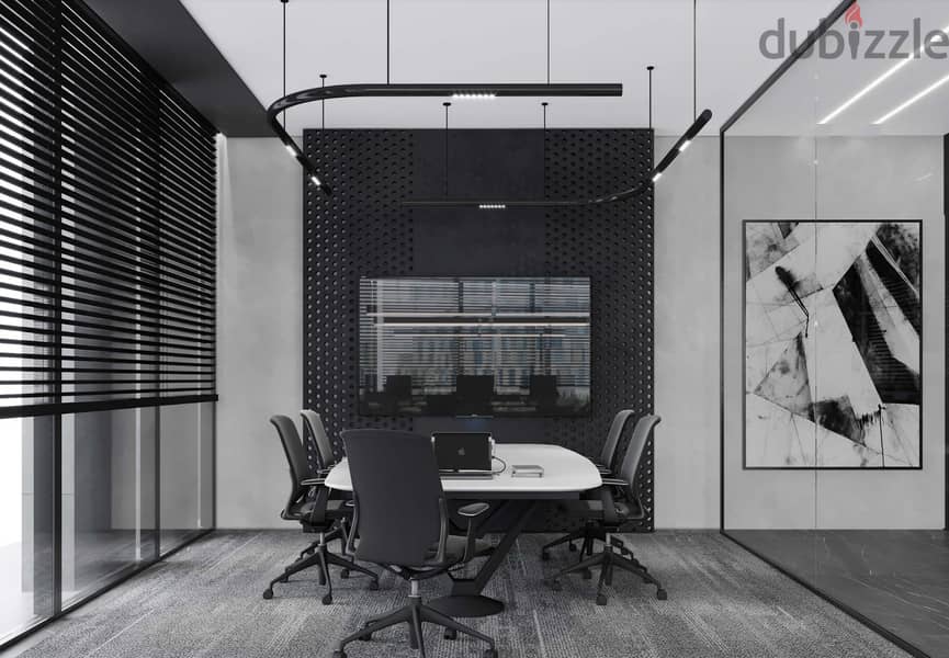 An office rented for 90 thousand per month from the first day, with furnishings and air conditioning, on Maadi Circle, rented to one of Orascom compan 1