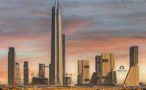 A 30-meter office in the CBD area in front of the iconic tower with a 10% discount and a 10% down payment with the strongest Saudi developer
