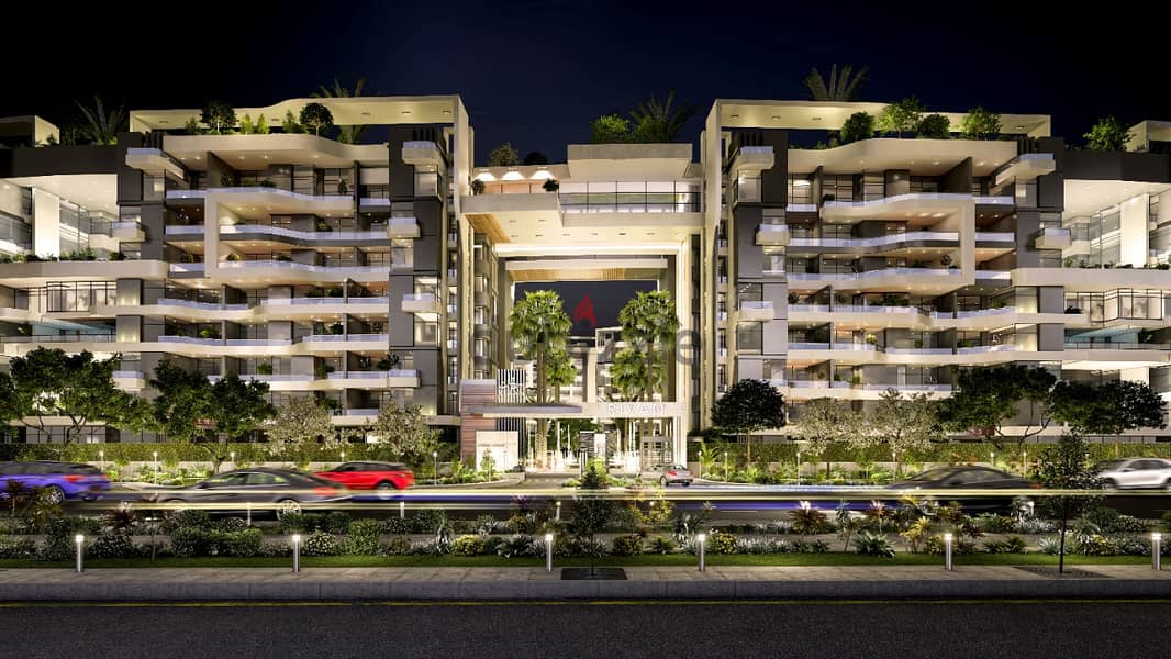 With a 13% discount, a 375-meter apartment for sale, finished, with air conditioners, with hotel services and installments up to 8 years 3