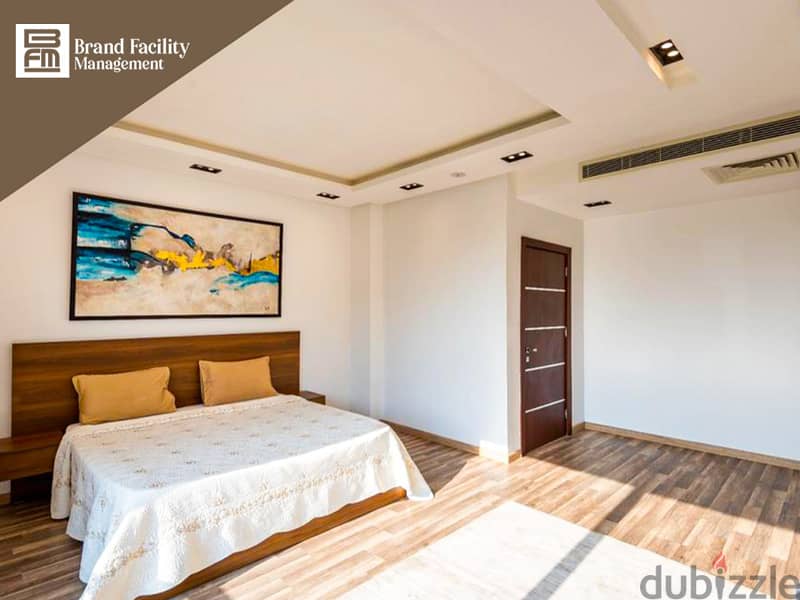 Premium Villa fully furnished with ACs in Palm Hills New Cairo for rent to the  highest level فيلا مفروشة في بالم هيلزالقاهرة الجديدة 3