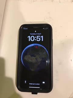 IPHONE X and protective case 0