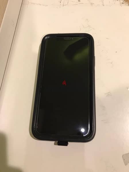 IPHONE X and protective case 1