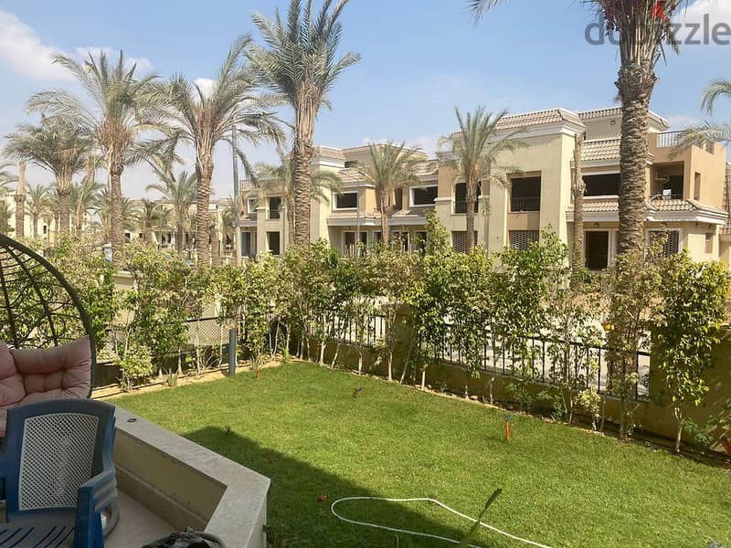 فيلا ٣غرف نوم (٣أدوار)في سراي القاهرة الجديدة بخصم 70% وتقسيط على 96شهر / Villa 3BR with garden+roof in sarai new cairo 7