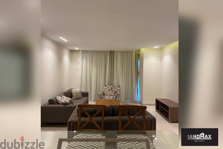 Modern furnished apartment in Lake View Residence Compound, Fifth Settlement 3
