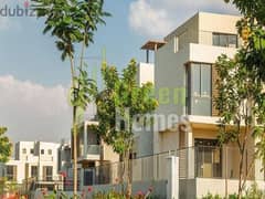 Trio Town House with nice garden in Sodic East - New Heliopolis For sale