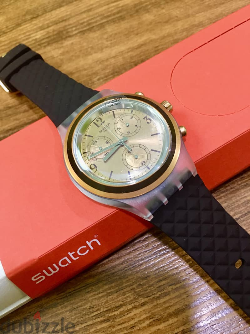 سواتش أصلية جديدة لم تستعمل Swatch SVCK1005 4