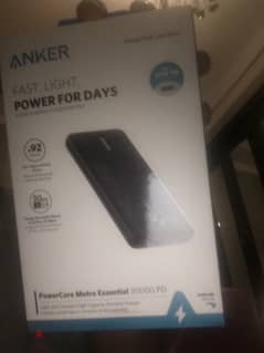 anker powerbank brand new 20,000 pd usb-c