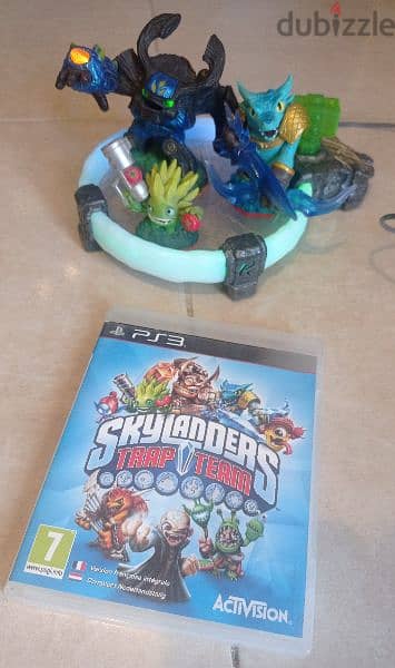 cd skylanders trap team
with all accessories 12