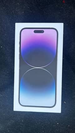 IPhone 14 pro max 256 purble - ايفون ١٤ برو ماكس ٢٥٦ 0