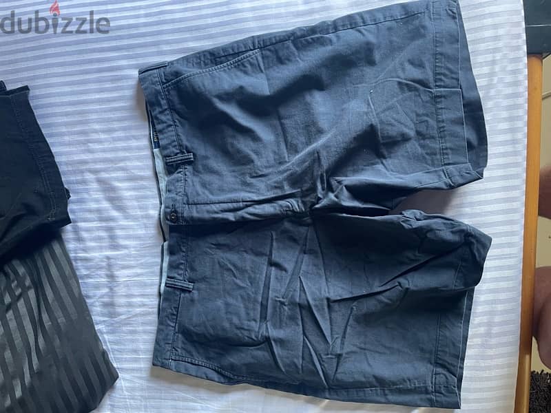 Ralph Lauren Chino Shorts (size 44) - Khaki and Navy Colored 1