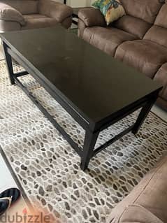 coffee table and two side tables