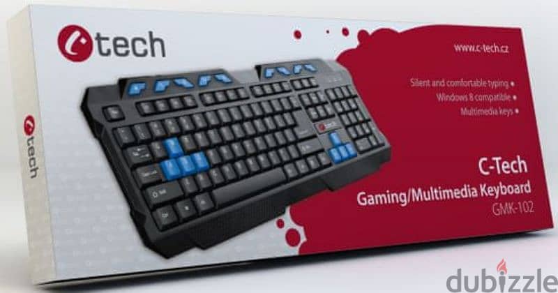 C-Tech Gaming/Multimedia keyboard GMK-102 1