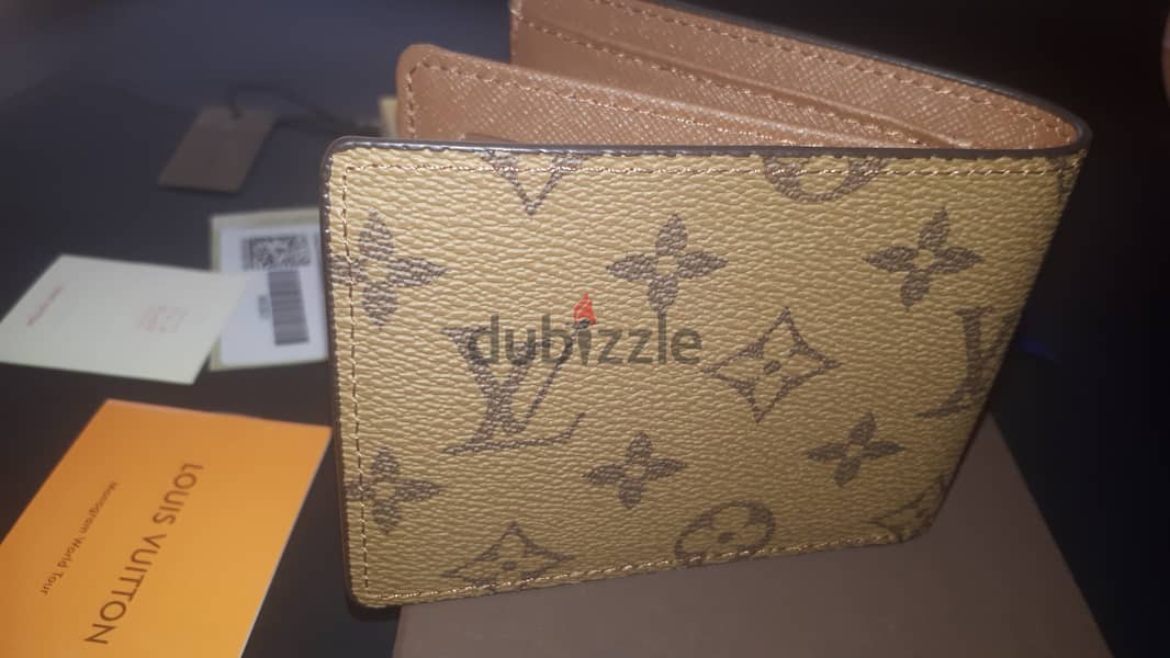 Louis Vuitton wallet محفظة لويس فيوتن فرنساوى جلد طبيعى فخم 3