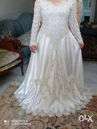 فستان زفاف ستان هاند ميد