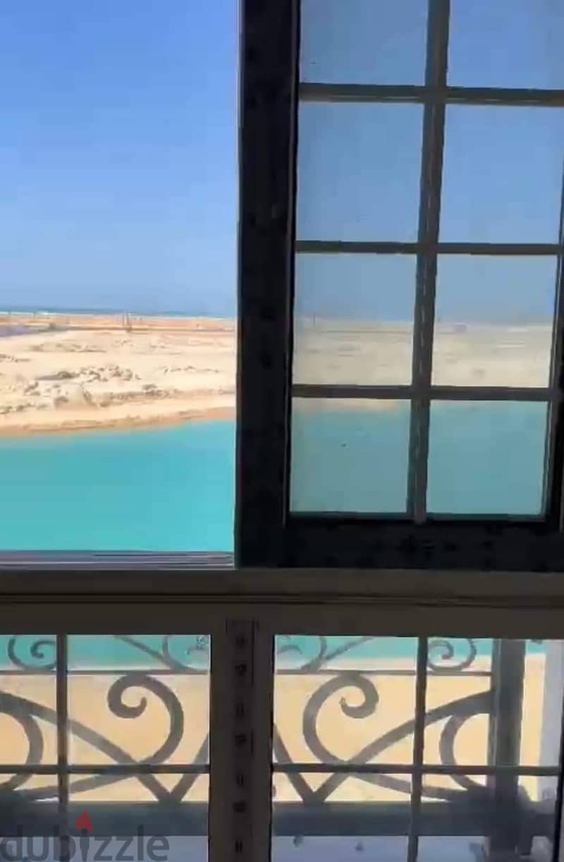 Apartment Lagoon View Fully Finished 135m For Sale In Latin District New Alamein With Installments and Down Payment 7 Y 1