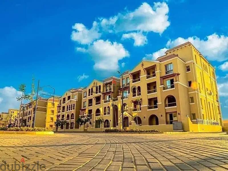 شقة للبيع امام مدينتي 167م + روف  بكمبوند المعادي فيو Maadi View 9