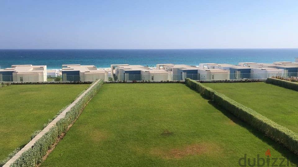 First row villa overlooking the sea for sale on the North Coast in De Bay Village, developed by Tatweer Misr 19