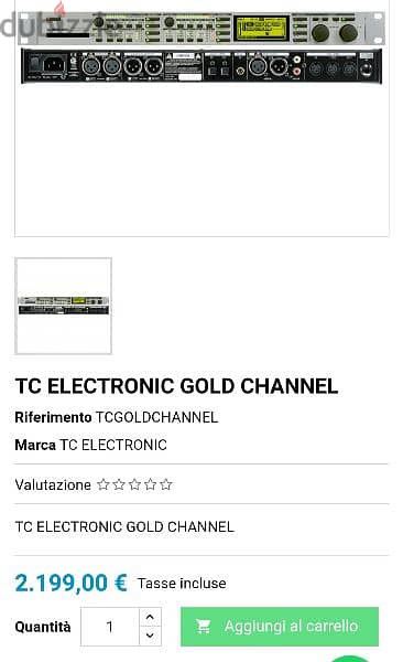 T. C. Electronic Gold Channel Digitally Enhanced 1