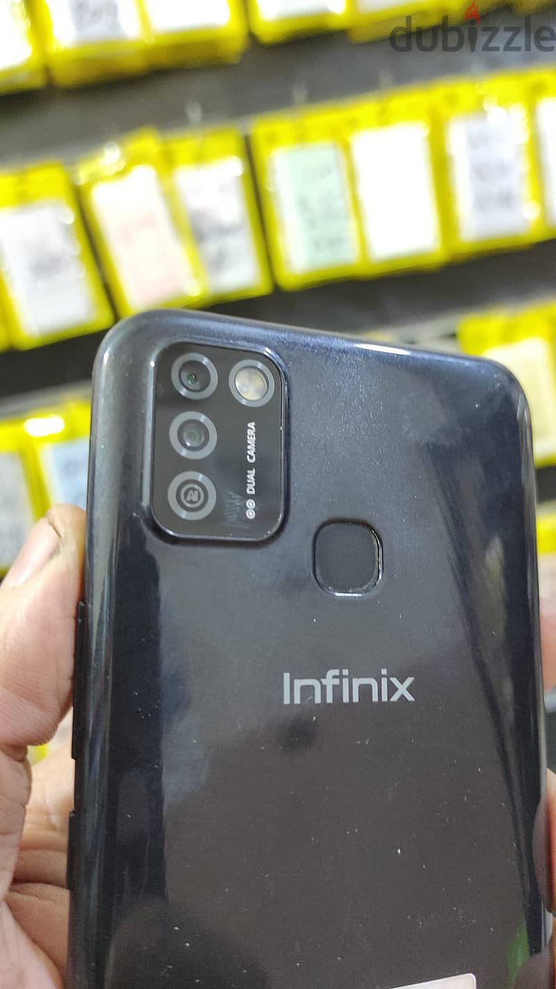 موبايل Infinix Smart 5 بالكرتونة والشاحن 3