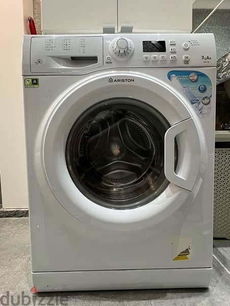 Ariston Washing Machine 7KG White غسالة اريستون – WMG700EX 0