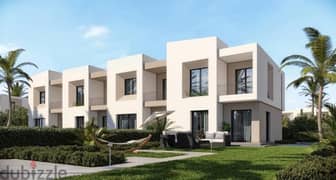 158 sqm townhouse corner villa for sale in Taj City Compound, the latest offering from Misr City Company, New Cairo