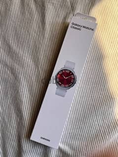 Samsung Galaxy Watch 6 Classic Smartwatch (Silver, 43mm) (New,Sealed) 0