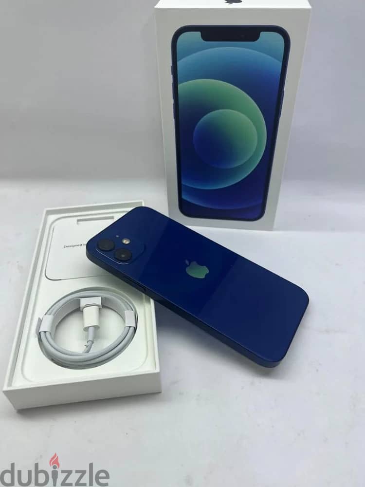 Iphone 12 blue 128GB Battery 87% 2