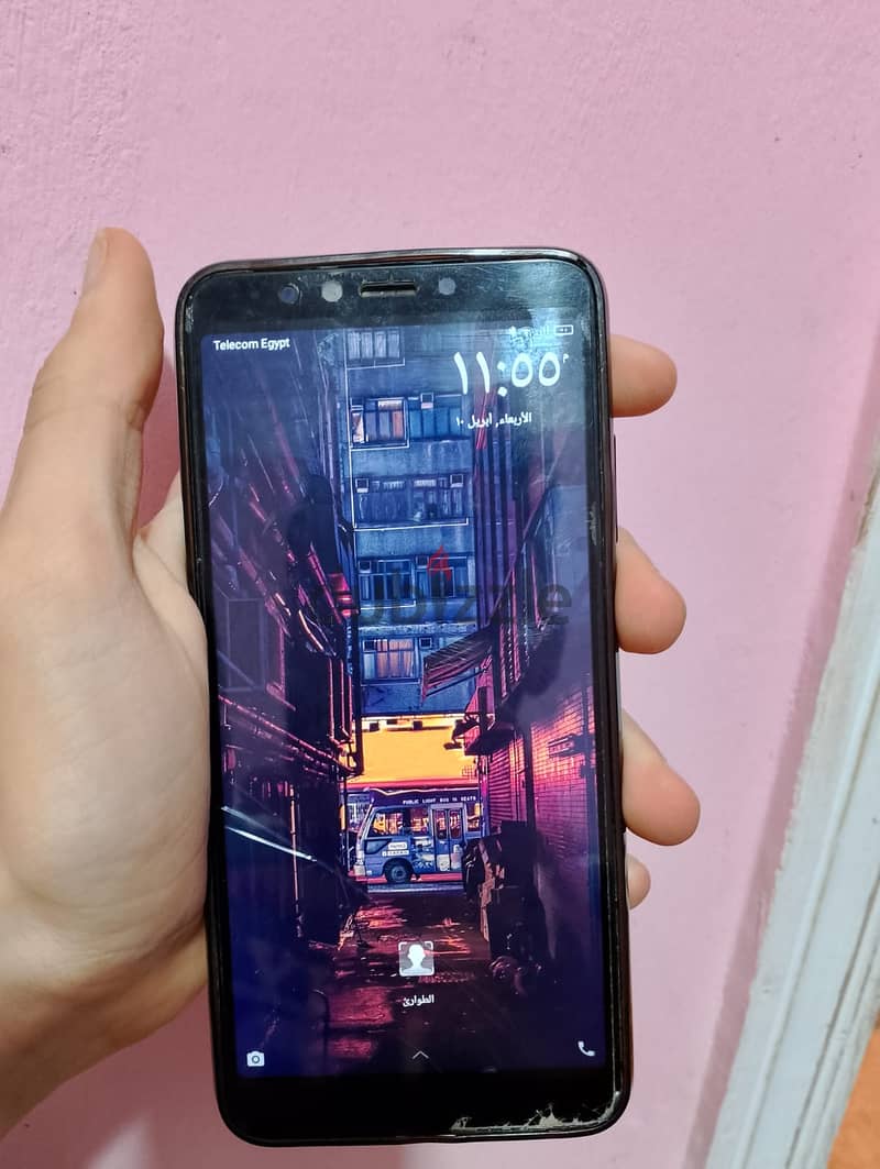 هاتف Infinix Hot 6 pro   الحاله ليست الافضل 01551859281 وتس 0