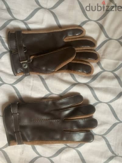 Vintage original leather gloves