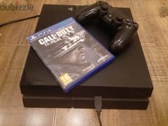 PS4 500 GB (1 controller + call of duty ghosts)