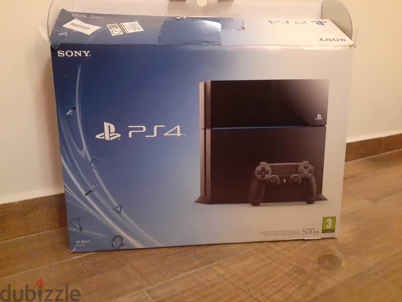 PS4 500 GB (1 controller + call of duty ghosts) 1