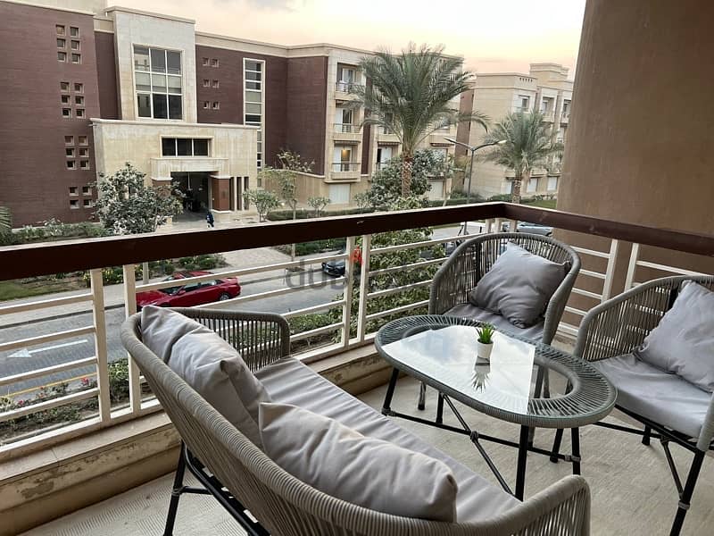 luxury and beautiful apartment fully furnished for rent in new giza 8