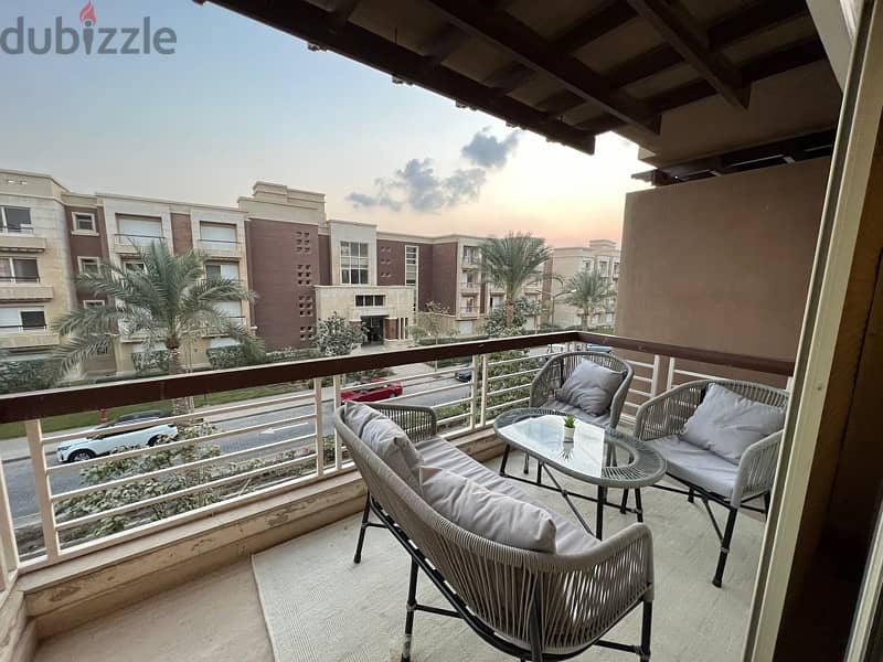 luxury and beautiful apartment fully furnished for rent in new giza 14