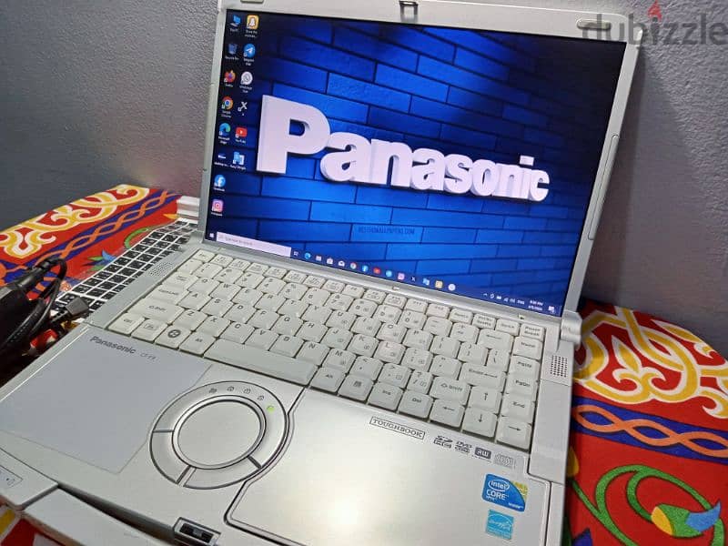 فئة البيزنس Panasonic laptop as new وارد الخارج 2