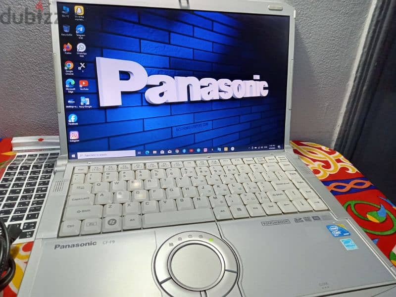 فئة البيزنس Panasonic laptop as new وارد الخارج 3