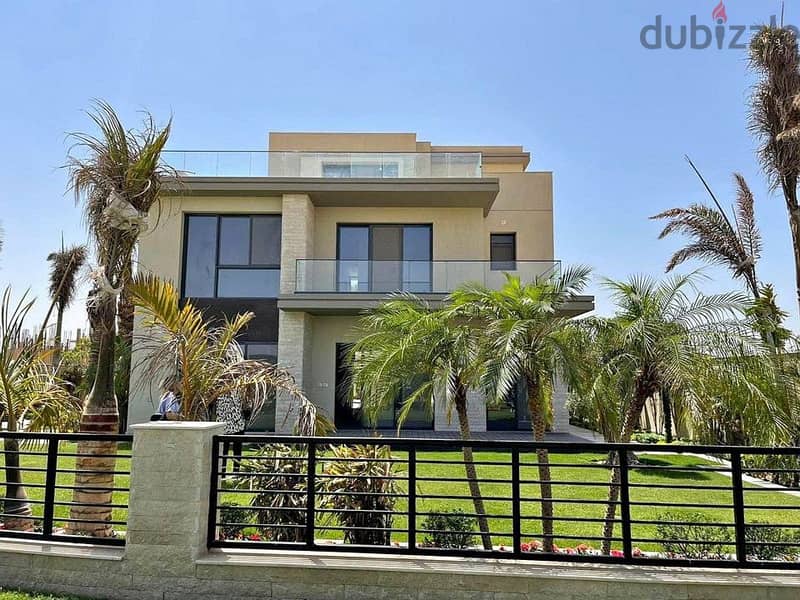 فيلا متشطبه بالكامل للبيع في هيلز اوف وان في قلب الشيخ زايد - Villa For Sale Fully Finished In Hills Of One  in New Zayed 1